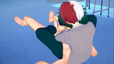 Boku No Hero Academia Yaoi – Heroic Heavens: Deku-Todoroki – Japanese Asian Manga Anime Gay Porn