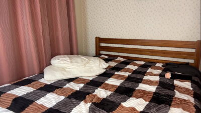 Cocky Skinny Guy Showing Off Monster Meat