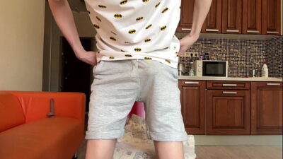 Cute Twink Jerks Colossal Pulsing Dick