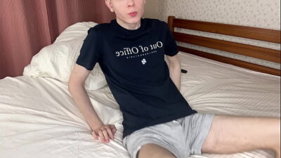 Naughty Twink Teases Thick Shaft Hard